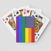 "GAY PRIDE-FLAGGE " SPIELKARTEN (Rückseite)