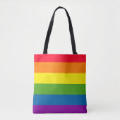 Gay Pride-Flagge Tasche (Vorderseite)