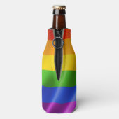 Gay Pride Flaschenkühler (Flasche Rückseite)