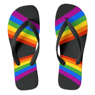 Gay Pride-Flip-Flops Badesandalen