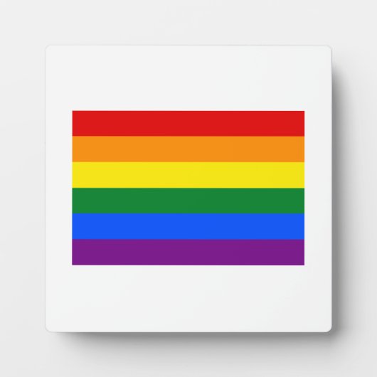 Gay Pride Fotoplatte (Vorderseite)