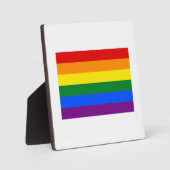 Gay Pride Fotoplatte (Vorderseite)