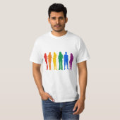 Gay Pride für Frauen T-Shirt (Vorne ganz)