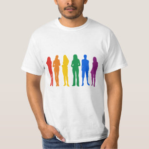 Gay Pride für Frauen T-Shirt