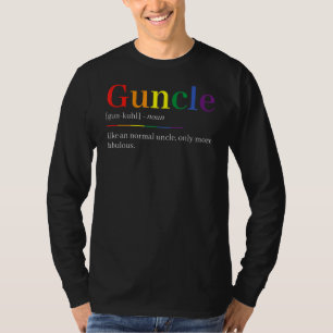 Gay Pride für Männer Onkel T-Shirt