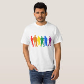 Gay Pride für Männer T-Shirt (Vorne ganz)