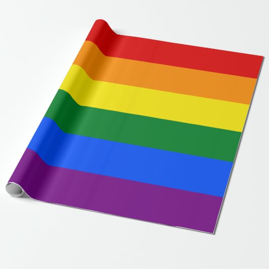 Gay Pride Geschenkpapier (Ungerollt)