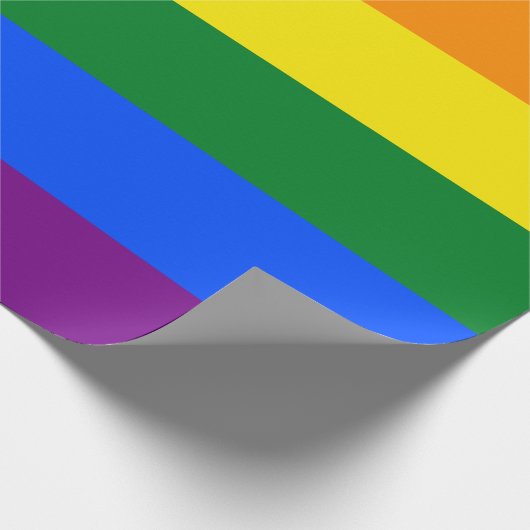 Gay Pride Geschenkpapier (Ecke)