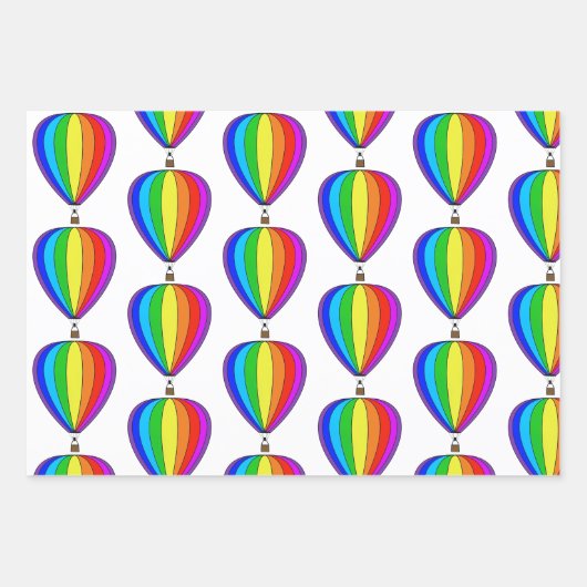 Gay Pride Geschenkpapier Set (Vorderseite)