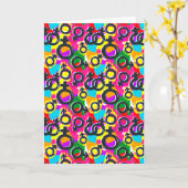 Gay Pride Geschlecht Neon Muster Karte (Gelbe Blume)