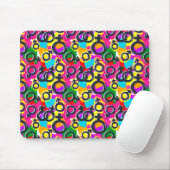 Gay Pride Geschlecht Neon Muster Mousepad (Mit Mouse)