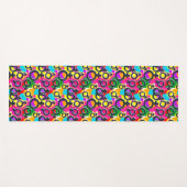 Gay Pride Geschlecht Neonmuster Yogamatte (Vorderseite (Horizontal))