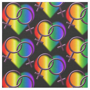 Gay Pride-Gewebe-Regenbogen-lesbisches Stoff