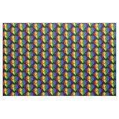 Gay Pride-Gewebe-Regenbogen-lesbisches Stoff (Fat Quarter (45,7 x 55,9 cm))