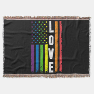 Gay Pride gibt Männern LGBT Rainbow Flag Gay Lo Decke