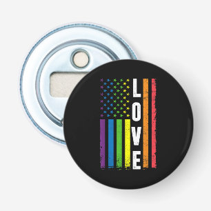 Gay Pride gibt Männern LGBT Rainbow Flag Gay Lo Flaschenöffner