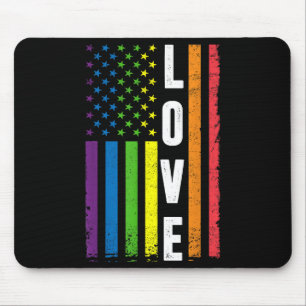 Gay Pride gibt Männern LGBT Rainbow Flag Gay Lo Mousepad