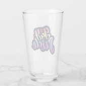 Gay Pride Glas (Rückseite)
