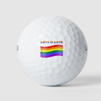 Gay Pride Golfball