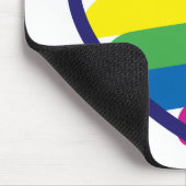 GAY-PRIDE-HERART-in-catneato Mousepad (Ecke)