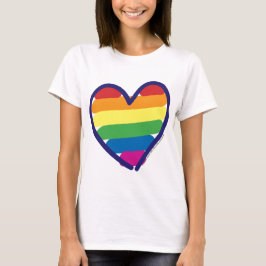 GAY-PRIDE-HERART-in-catneato T-Shirt