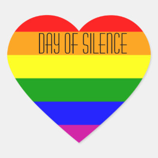 Gay Pride Herz-Aufkleber