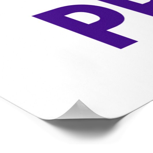 Gay Pride | Herz und Regenbogen Poster (Ecke)