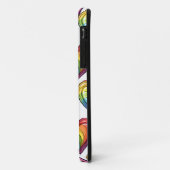 Gay Pride Herzdesign Case-Mate iPhone Hülle (Hinten/Links)