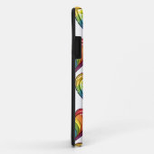 Gay Pride Herzdesign Case-Mate iPhone Hülle (Hinten/Rechts)