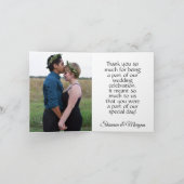 Gay Pride-Hochzeit danken Ihnen, mit Foto u. Dankeskarte (Innenseite)