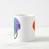 Gay Pride höhlt der Gay Pride-Schalen-Geschenke Kaffeetasse (Mittel)