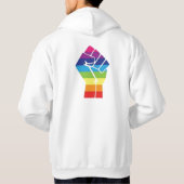 Gay Pride Hoodie (Rückseite)