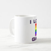 GAY PRIDE I LIEBE MEIN GAY SON KAFFEETASSE (Vorderseite Links)