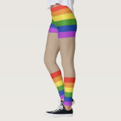 Gay Pride Imitate Shorts & Legs Leggings (Links)