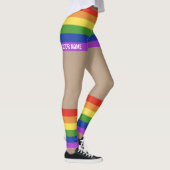 Gay Pride Imitate Shorts & Legs Leggings (Rechts)