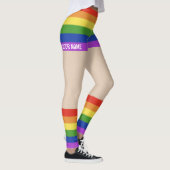 Gay Pride Imitate Shorts & Legs Leggings (Rechts)