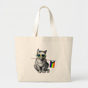 Gay Pride Jumbo Stoffbeutel