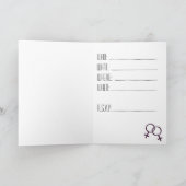 Gay Pride kardiert Gleich-Sex Einladung (Innenseite)