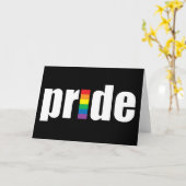 Gay Pride-Karte Karte (Gelbe Blume)