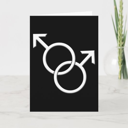 Gay Pride-Karten Liebe Einladungen & Karten gleich (Vorderseite)