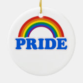 GAY PRIDE KERAMIK ORNAMENT (Hinten)