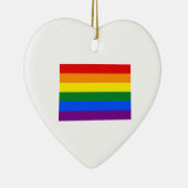 Gay Pride Keramikornament (Rechts)