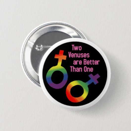 GAY PRIDE-KNOPF 11 BUTTON (Vorne & Hinten)