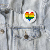 Gay Pride-Knopf Button (Beispiel)