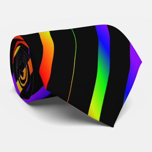 Gay Pride-Krawatte 2 Krawatte (Gerollt)