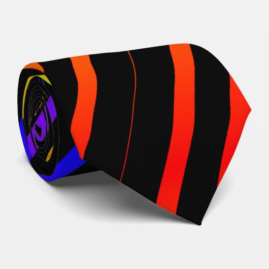 Gay Pride-Krawatte Krawatte (Gerollt)