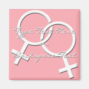 Gay Pride Kühlschrankmagnets Lesbian Lady Liebe Ma Magnet