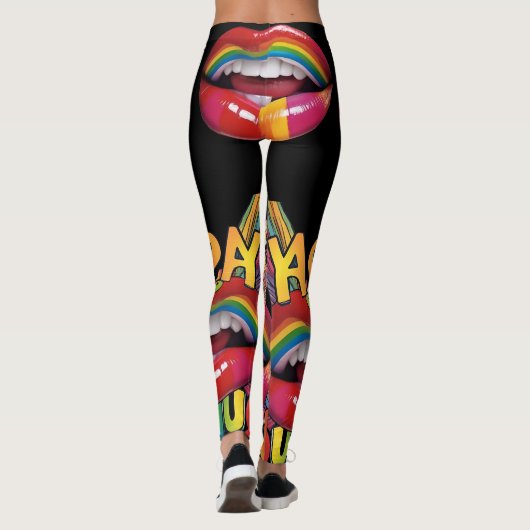 Gay Pride Leggings (Rückseite)