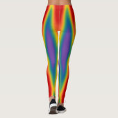 Gay Pride Leggings Rainbow Liebe Stretchy Pants (Rückseite)