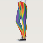Gay Pride Leggings Rainbow Liebe Stretchy Pants (Links)